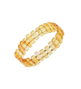 Damla Kehribar Rolex Bileklik 6.3 gr