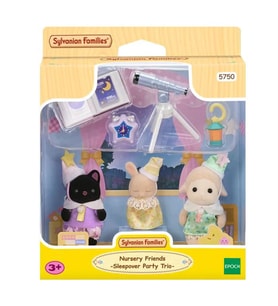 Sylvanian Families Anaokulu Arkadaşları Pijama Partisi Üçlüsü 5750
