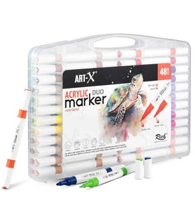Rich Art-X Acrylıc Marker Duo 48 Li Set 18053