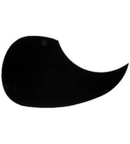Alice A-025AP Elektro Gitar Pickguard (Siyah)  Standart Strat Tasarımı Çizilmeye Dayanıklı 3 Katmanlı Yapı
