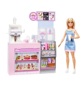 Barbie'nin Kahve Dükkanı Oyun Seti HXN94