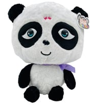 Peluş Koca Kafa Panda 50 Cm - Mavi Su Dünyası (Çok Renkli)