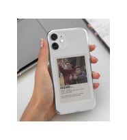 POCO X5 PRO 5G Uyumlu Friends Minimalist Poster Tasarımlı Şeffaf Kılıf