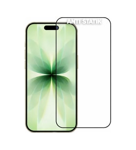 Apple iPhone 17 Uyumlu Anti Statik Ekran Koruyucu Toz Tutmayan Kırılmaz Cam