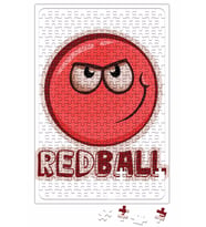 Red Ball 4 The Red Ball Puzzle 240 Parça Yapboz