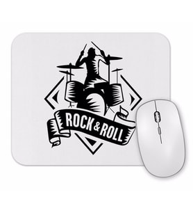 Rock Roll Müzik Gitar 03 Mouse Pad