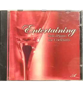 (Plak Değildir CD dir) CD Entertaining Solo Piano For Cocktails CD (Karışık)