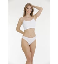 Berrak Kadın Lazer Kesim Bikini Külot 11688 - 12 Adet (Beyaz)