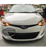 Hyundai İ20 2008-2014 Uyumlu Üniversal Astra H lip Esnek Ön Lip 2 Parça Tampon Altı Dil Karlık Ön Ek