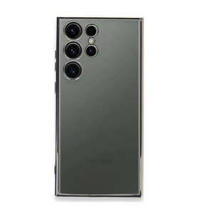 Samsung Galaxy S24 Ultra Kılıf Razer Lensli Silikon - Gümüş