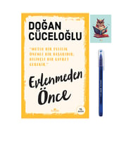 Evlenmeden Önce 9786257631600 - Doğan Cüceloğlu - Pensan Büro Mavi Tükenmez Kalem