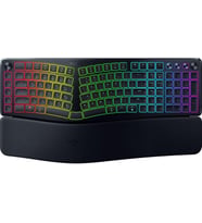 Razer Pro Type Ergo - Kablosuz Ikiye Ayrılabilir Ergonomik Rgb Klavye - Ultra Ince Içbükey Tuşlar -