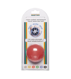 Cando Jel Sıkma Egzersiz Topu Gel Squeeze Ball (Kırmızı)