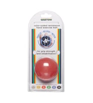 Cando Jel Sıkma Egzersiz Topu Gel Squeeze Ball (Kırmızı)