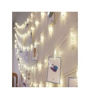3 PİLLİ BEYAZ MANDAL LED 20 Lİ