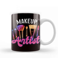Make Up Artist Beauty Salon Lipstick Cosmetologist Cosmetics Kupa Bardak Porselen