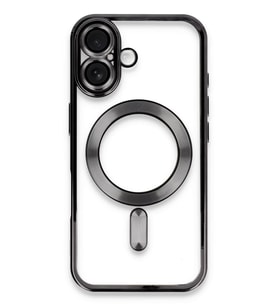 Newface Apple iPhone 16 Kılıf Kross Magneticsafe Kapak - Siyah