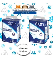 Köpek Çiş Pedi Ultra Emici 60cmx90cm 60 Adet