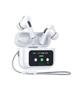 Tws Bluetooth 5.4 Kullanışlı Kulaklık, Anc+enc Ses Azaltma, Renkli Ekranlı Şarj Cihazı Beyaz