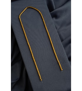 Hematit Doğal Taş Parlak Gold Silindir Kesim 3x3mm Dizi [AA]