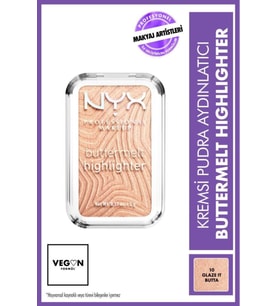 NYX Professional Buttermelt 10 Glaze It Butta Highlighter