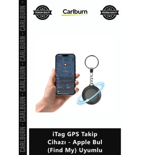 Özel Üretim Siyah Akıllı Anahtarlık Cüzdan Takibi iTag GPS Takip Cihazı Apple Bul Find My Uyumlu