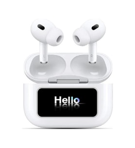 Airkıng Max Anc Dokunmatik Ekranlı Bluetooth 5.4 Kulak İçi Kulaklık Beyaz