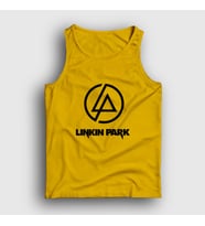 Presmono Unisex Siyah Logo Linkin Park Atlet