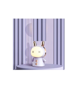 Livava Sevimli Bebek Led Gece Lambası, Usb Li, Mor, 8x14 (Mor)