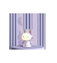 Livava Sevimli Bebek Led Gece Lambası, Usb Li, Mor, 8x14 (Mor)