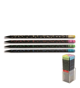 Faber Castell Party Silgili Kurşun Kalem 72'li Kap 