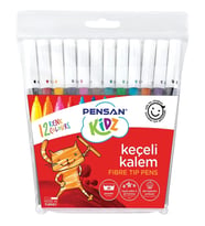 PENSAN KİDZ KEÇELİ BOYA KALEMİ 12 RENK