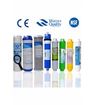 Açık Kasa Su Arıtma Cihazı Filtre Çift Karbonlu 8 Aşama 80 Gpd King Membranlı Filtre Seti
