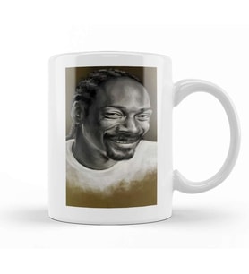 Snoop Dogg Mugshot Kupa Bardak Porselen