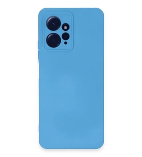 Durukar® Redmi Note 12 4G Kılıf Nano içi Kadife Silikon - Mavi