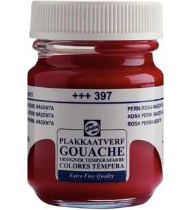 TALENS GOUACHE JAR 16ML PERM. ROSE MAG. 