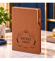 BK Gift Kişiye Özel İsimli 374 Termo Deri 2027 Ajanda-6, Günlük Ajanda 17x24 cm