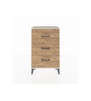 Arges Komodin 3 Çekmeceli 60x30x96 Aytaşı-Çam
