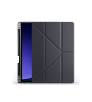 Samsung Galaxy Tab S9 Uyumlu Kılıf Zore Tri Folding Kalem Bölmeli Standlı Kılıf