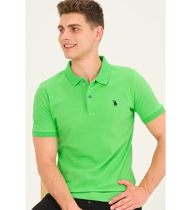 T8561 DEWBERRY ERKEK TSHIRT-ÇİMEN YEŞİLİ