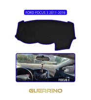 FORD Focus 3 (2011-2016)TORPİDO KORUMA HALISI MAVİ KENAR