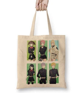 Owari No Serapy Death Note Hellsing One Piece Bez Çanta Uzun Saplı