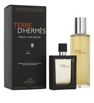 Hermes Terre D'Hermes Pure Parfum 125 ml + 30 ml Travel Size Erkek Parfüm Seti