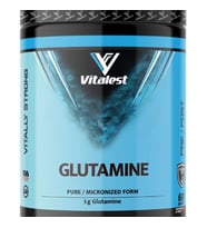 Vitalest Glutamine Pure Micronized Form 5 g 60 Servis Sporcu Takviyesi