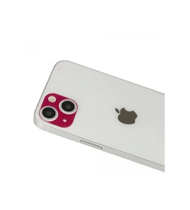 Newface Apple iPhone 13 Rainbow Kamera Lens Koruma Cam - Koyu Kırmızı