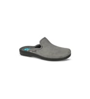 Ceyo 9955-1 Erkek Topuk Jelli Kışlık Terlik Gri 40-45 