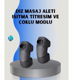 3 Seviyeli Titreşimli Isıtmalı Diz Bakım Masaj Cihazı