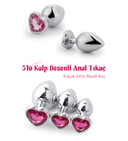 Do it Love - Kalpli Taş 3 lü  Tıkaç Set - Küçük Orta Büyük Boy  Plug - 3 lü Set  Plug