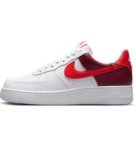 Nike Air Force 1 '07 Low AF1 Leather Unisex Sneaker Hakiki Deri Günlük Spor Ayakkabı Beyaz