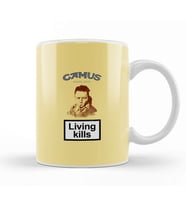 Albert Camus Tasse Kupa Bardak Porselen